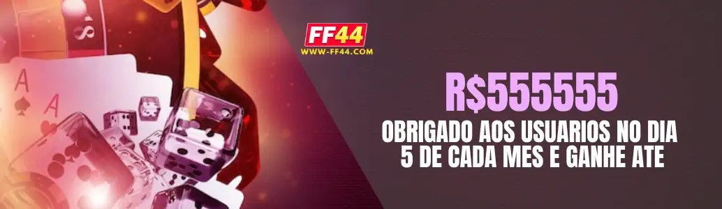 FF44 Caça Níqueis banner